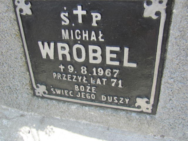 Michał Wróbel 1897 Jarosław - Grobonet - Wyszukiwarka osób pochowanych