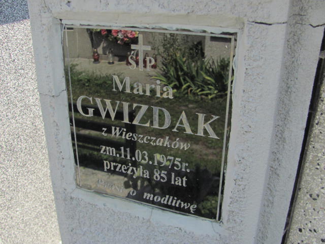 Maria Gwizdak 1888 Jarosław - Grobonet - Wyszukiwarka osób pochowanych
