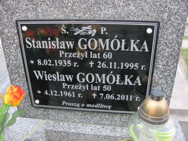 Teresa Gomółka 1937 Jarosław - Grobonet - Wyszukiwarka osób pochowanych