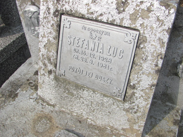 Stefania Łuc 1928 Jarosław - Grobonet - Wyszukiwarka osób pochowanych
