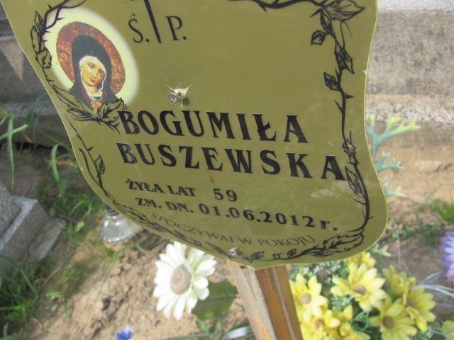 Bogumiła Buszewska 1952 Jarosław - Grobonet - Wyszukiwarka osób pochowanych