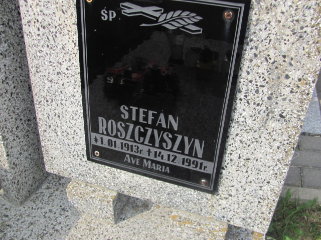 Stefan Roszczyszyn 1913 Jarosław - Grobonet - Wyszukiwarka osób pochowanych