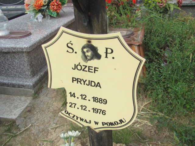 Józef Pryjda 1889 Jarosław - Grobonet - Wyszukiwarka osób pochowanych