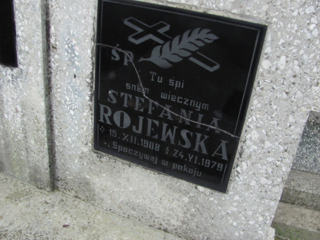 Stefania Rojewska 1908 Jarosław - Grobonet - Wyszukiwarka osób pochowanych