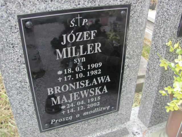 Bronisława Majewska 1915 Jarosław - Grobonet - Wyszukiwarka osób pochowanych