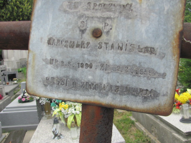 Stanisław Karczmarz 1890 Jarosław - Grobonet - Wyszukiwarka osób pochowanych