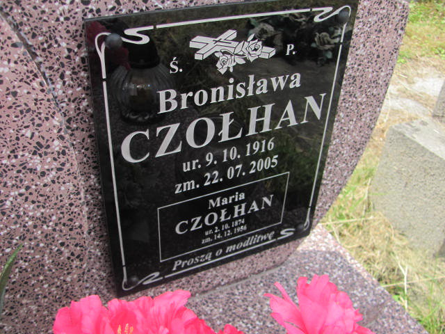 Maria Czołhan 1874 Jarosław - Grobonet - Wyszukiwarka osób pochowanych