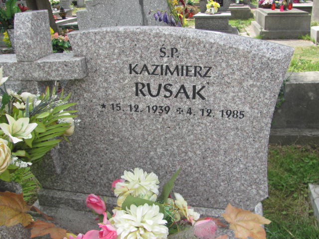 Kazimierz Rusak 1939 Jarosław - Grobonet - Wyszukiwarka osób pochowanych
