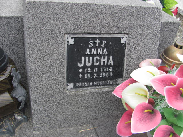 Anna Jucha 1914 Jarosław - Grobonet - Wyszukiwarka osób pochowanych