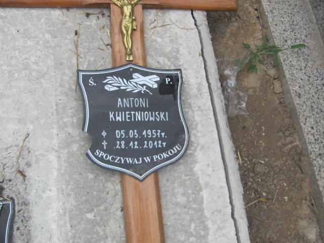 Józef Kwietniowski 1927 Jarosław - Grobonet - Wyszukiwarka osób pochowanych