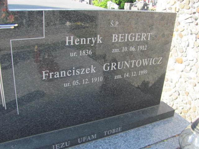 Franciszek Gruntowicz 1910 Jarosław - Grobonet - Wyszukiwarka osób pochowanych