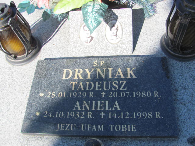 Aniela Dryniak 1932 Jarosław - Grobonet - Wyszukiwarka osób pochowanych