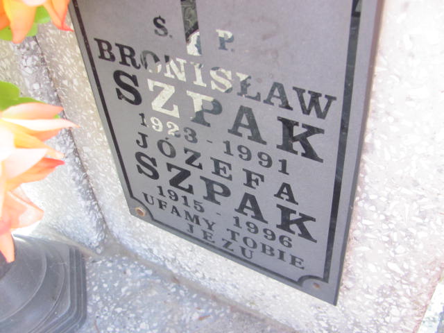 Bronisław Szpak 1923 Jarosław - Grobonet - Wyszukiwarka osób pochowanych