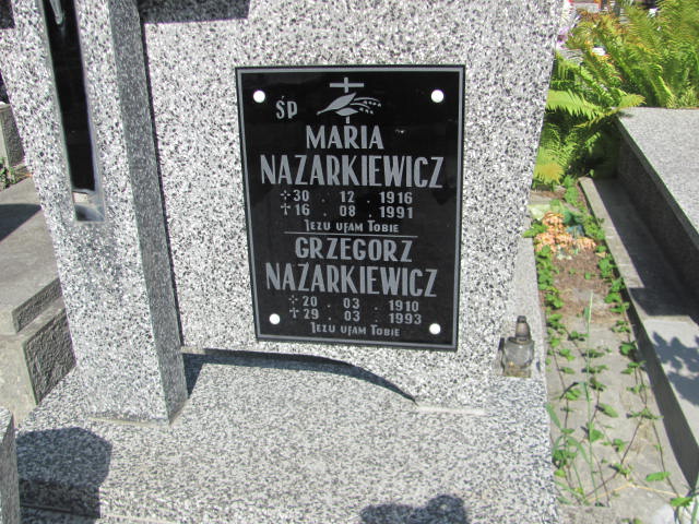 Zenon Nazarkiewicz 1949 Jarosław - Grobonet - Wyszukiwarka osób pochowanych