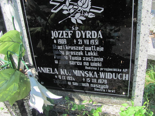 Aniela Kuźmińska Widuch 1924 Jarosław - Grobonet - Wyszukiwarka osób pochowanych