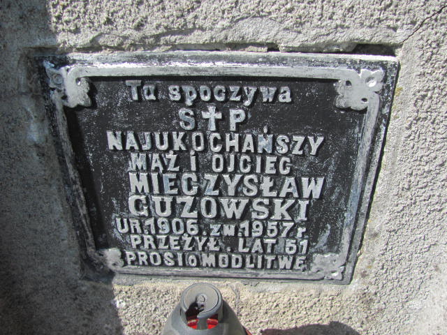 Mieczysław Guzowski 1906 Jarosław - Grobonet - Wyszukiwarka osób pochowanych