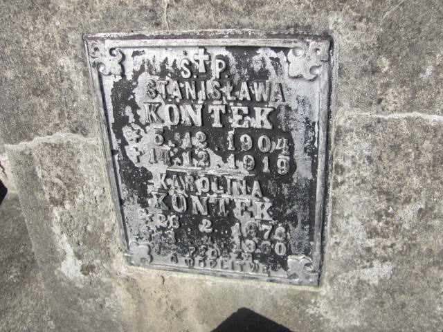 Stanisława Kontek 1904 Jarosław - Grobonet - Wyszukiwarka osób pochowanych