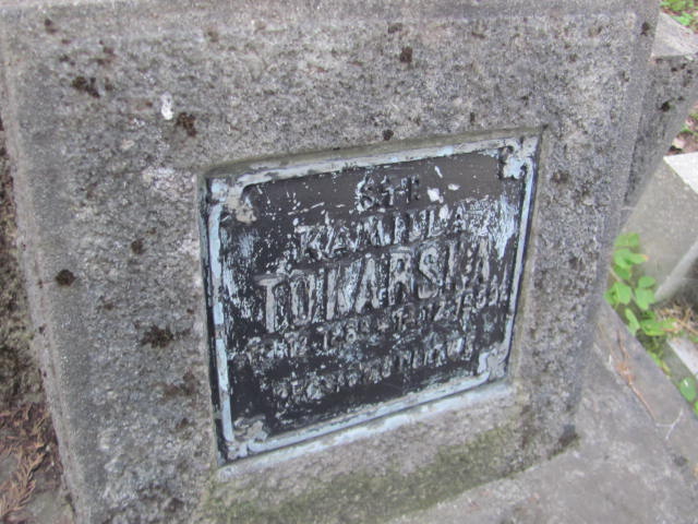 Kamilla Tokarska 1886 Jarosław - Grobonet - Wyszukiwarka osób pochowanych