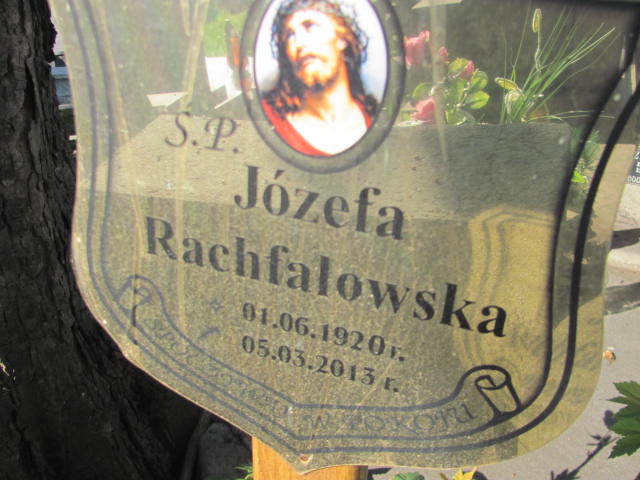 Józefa Rachfałowska 1920 Jarosław - Grobonet - Wyszukiwarka osób pochowanych