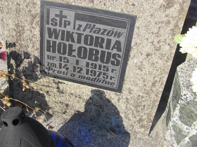 Wiktoria Hołobus 1915 Jarosław - Grobonet - Wyszukiwarka osób pochowanych