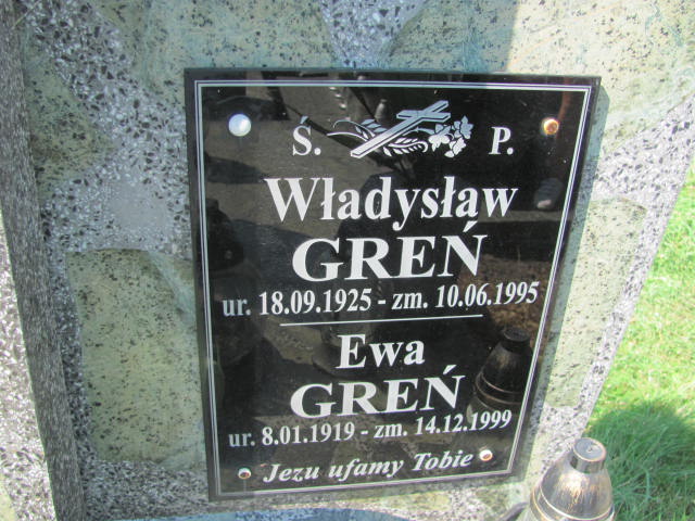Ewa Greń 1919 Jarosław - Grobonet - Wyszukiwarka osób pochowanych