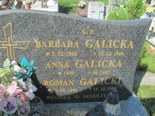 Roman Galicki 1941 Jarosław - Grobonet - Wyszukiwarka osób pochowanych