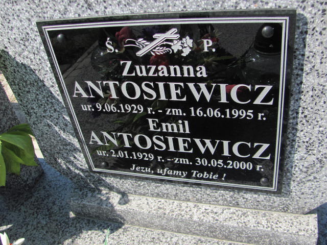 Zuzanna Antosiewicz 1929 Jarosław - Grobonet - Wyszukiwarka osób pochowanych