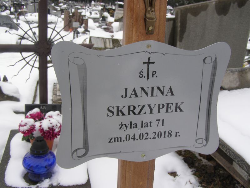 Grób Janina Skrzypek