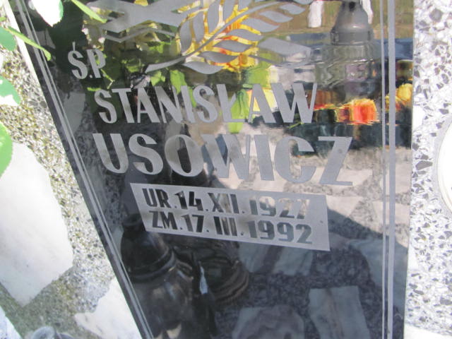 Stanisław Usowicz 1927 Jarosław - Grobonet - Wyszukiwarka osób pochowanych
