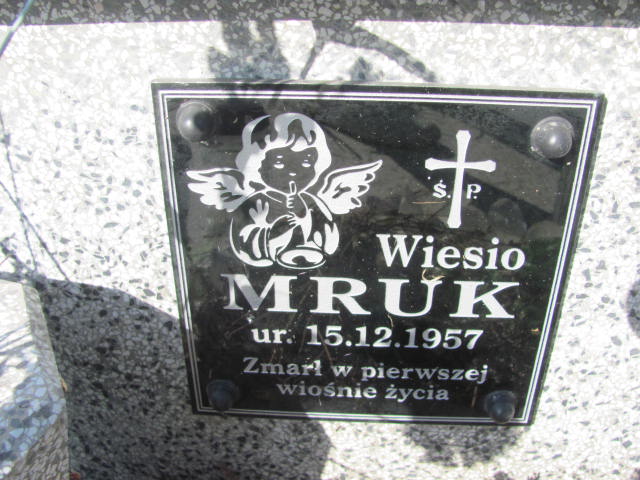 Wiesław Mruk 1957 Jarosław - Grobonet - Wyszukiwarka osób pochowanych