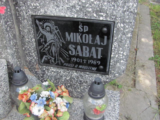 Mikołaj Sabat 1901 Jarosław - Grobonet - Wyszukiwarka osób pochowanych