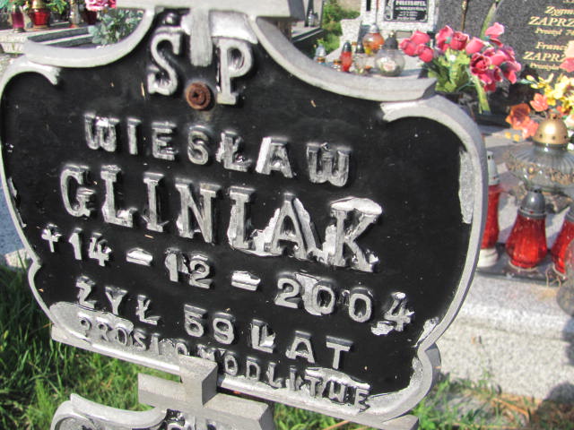 Wiesław Gliniak 1945 Jarosław - Grobonet - Wyszukiwarka osób pochowanych