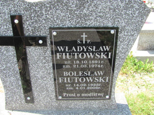 Bolesław Fiutowski 1923 Jarosław - Grobonet - Wyszukiwarka osób pochowanych