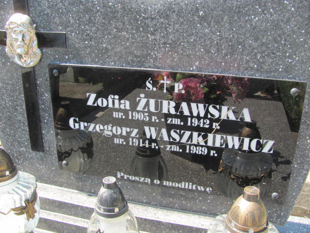 Zofia Żurawska 1904 Jarosław - Grobonet - Wyszukiwarka osób pochowanych