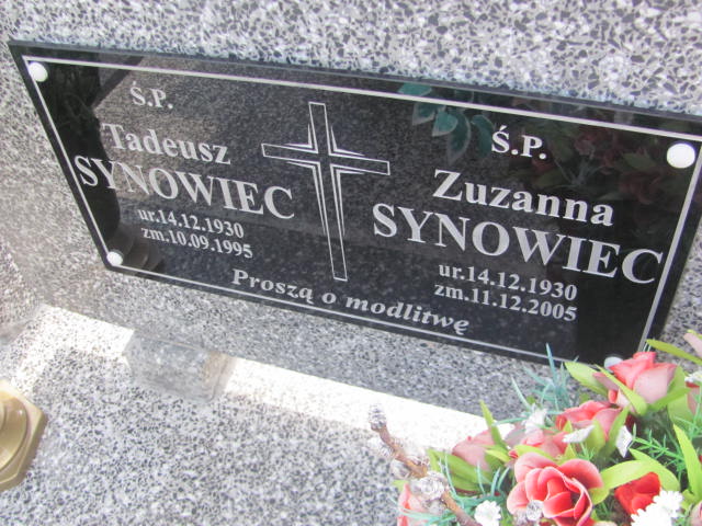 Tadeusz Synowiec 1930 Jarosław - Grobonet - Wyszukiwarka osób pochowanych