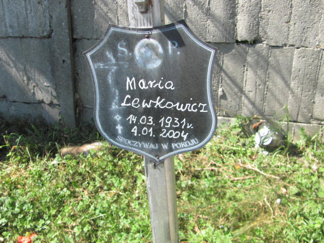 Maria Lewkowicz 1931 Jarosław - Grobonet - Wyszukiwarka osób pochowanych