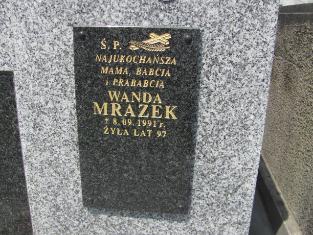 Kinga Mrazek 1931 Jarosław - Grobonet - Wyszukiwarka osób pochowanych