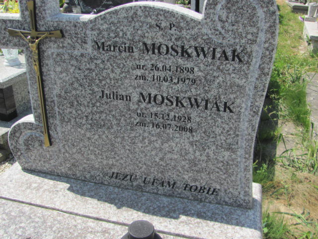 Julian Moskwiak 1928 Jarosław - Grobonet - Wyszukiwarka osób pochowanych