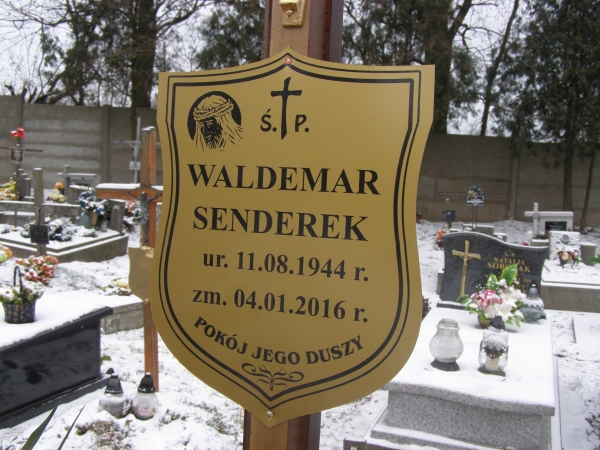 Waldemar Senderek 1944 Jarosław - Grobonet - Wyszukiwarka osób pochowanych