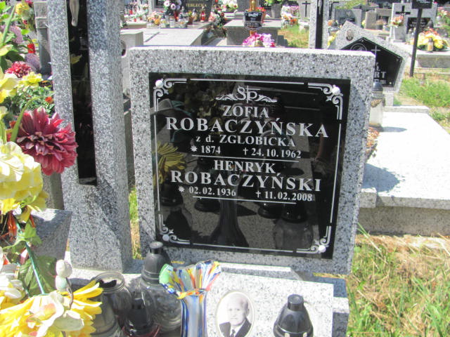 Zofia Robaczyńska 1874 Jarosław - Grobonet - Wyszukiwarka osób pochowanych