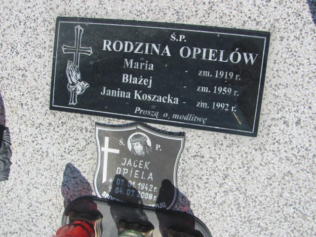 Janina Koszacka 1911 Jarosław - Grobonet - Wyszukiwarka osób pochowanych