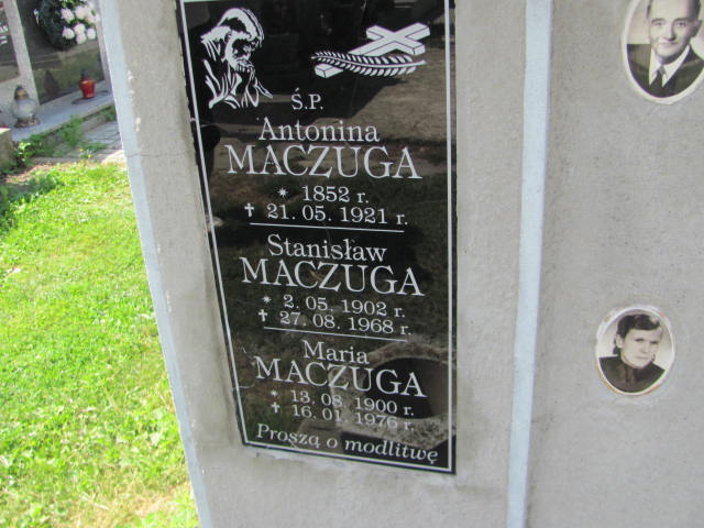 Anna Maczuga 1904 Jarosław - Grobonet - Wyszukiwarka osób pochowanych