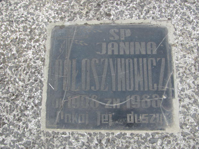 Janina Połoszynowicz 1908 Jarosław - Grobonet - Wyszukiwarka osób pochowanych