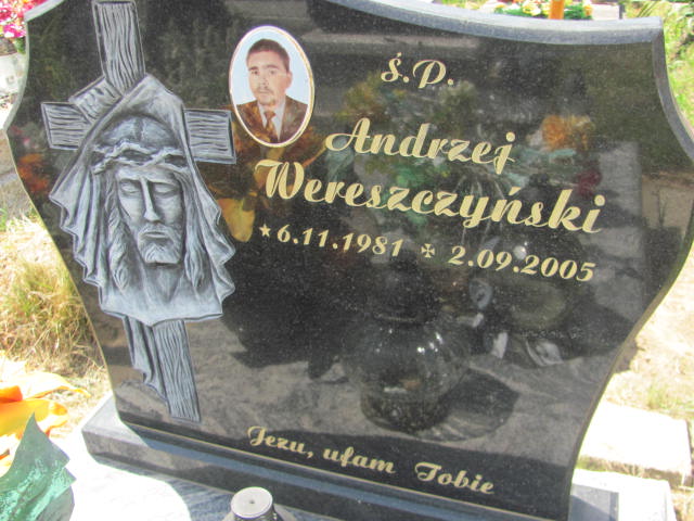 Andrzej Wereszczyński 1981 Jarosław - Grobonet - Wyszukiwarka osób pochowanych