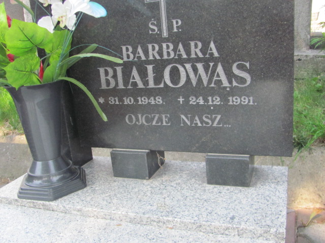 Mieczysław Białowąs  1952 Jarosław - Grobonet - Wyszukiwarka osób pochowanych