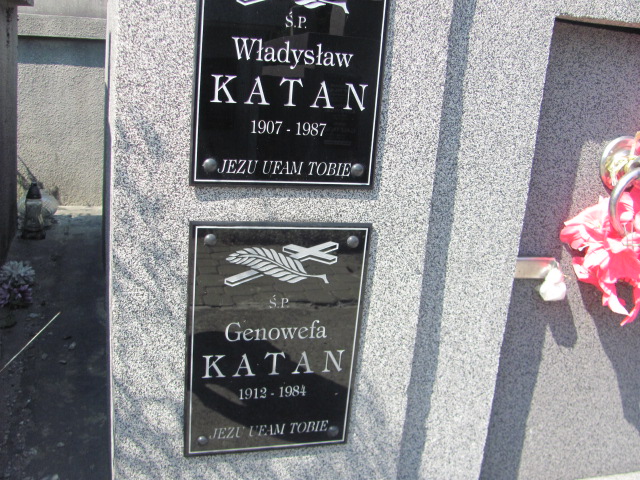 Genowefa Katan 1912 Jarosław - Grobonet - Wyszukiwarka osób pochowanych