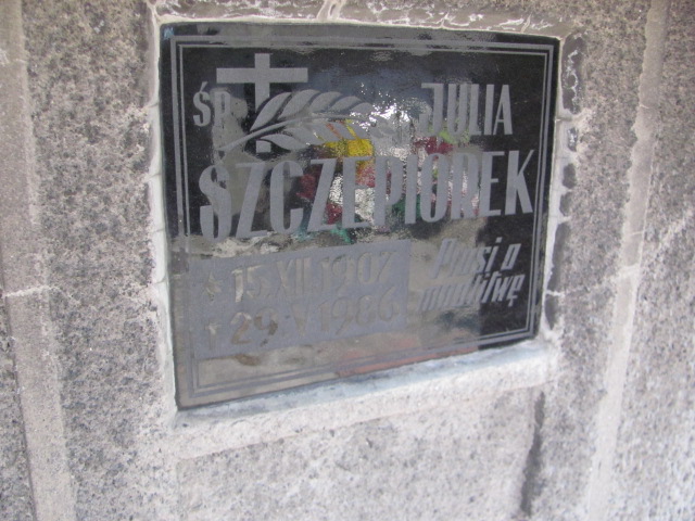 Julia Szczepiórek 1907 Jarosław - Grobonet - Wyszukiwarka osób pochowanych