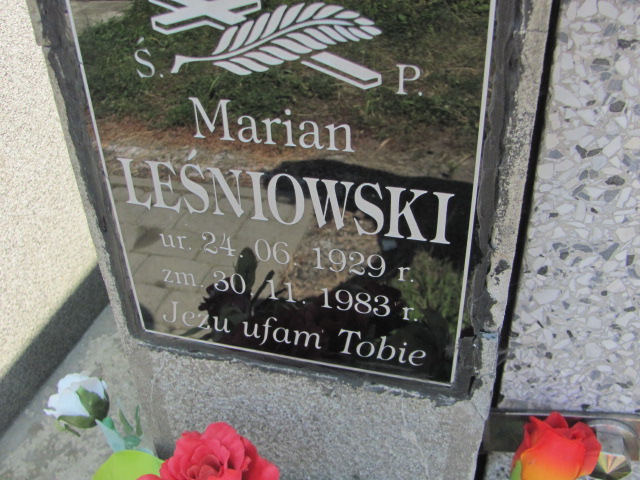 Maria Leśniewska 1932 Jarosław - Grobonet - Wyszukiwarka osób pochowanych