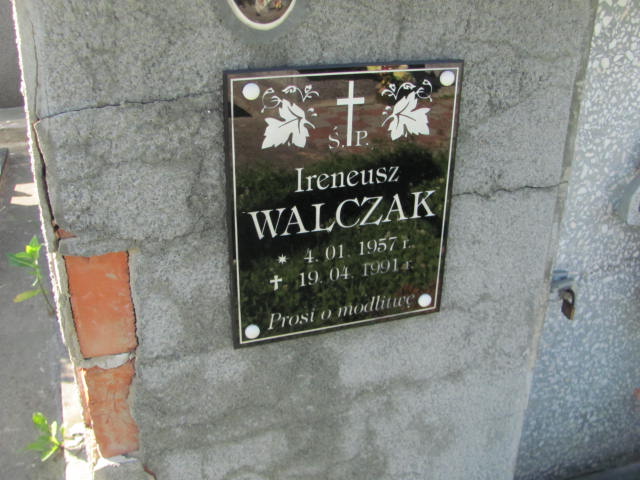 Ireneusz Walczak 1957 Jarosław - Grobonet - Wyszukiwarka osób pochowanych