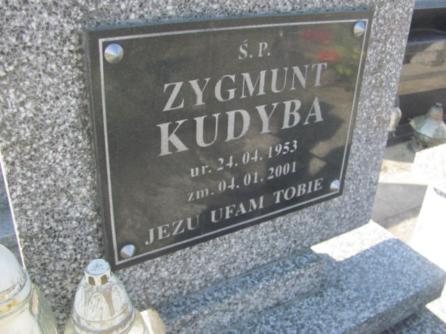 Zygmunt Kudyba 1953 Jarosław - Grobonet - Wyszukiwarka osób pochowanych